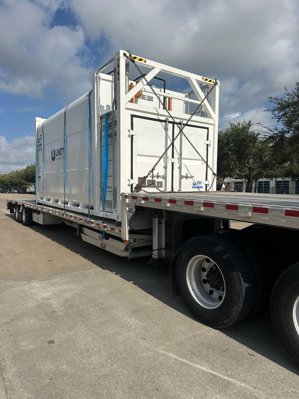 Tank rental in operation